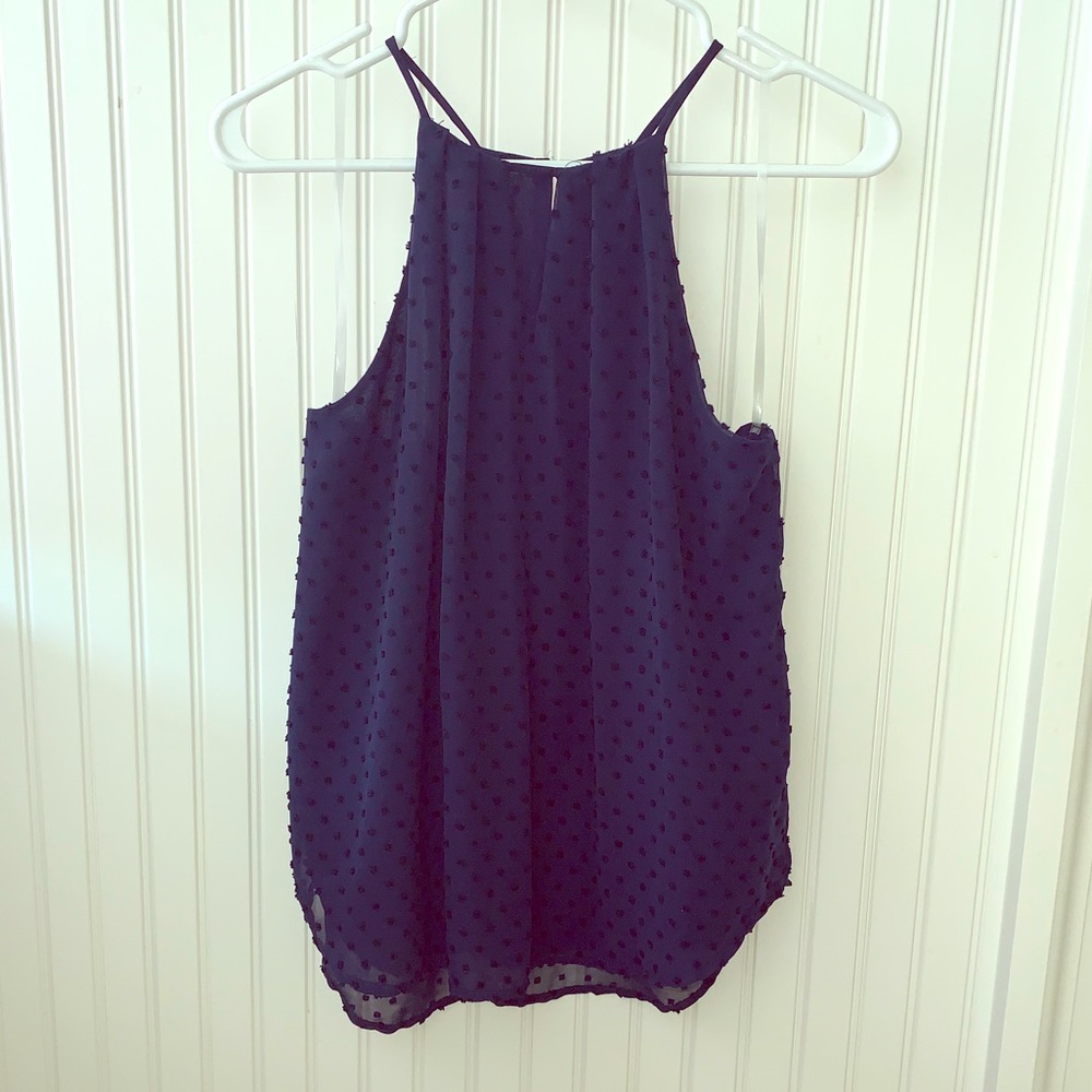 🐝 3/$20!! Francesca’s blue halter tank!